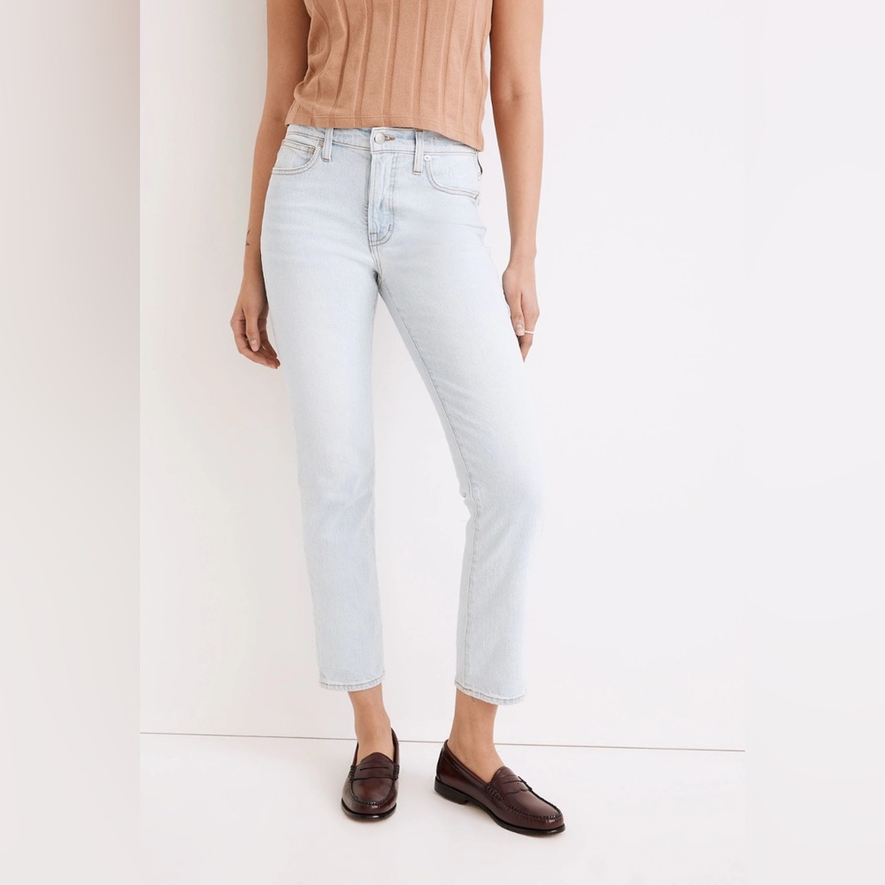 Madewell Perfect Vintage Mid-Rise Fitzgerald wash